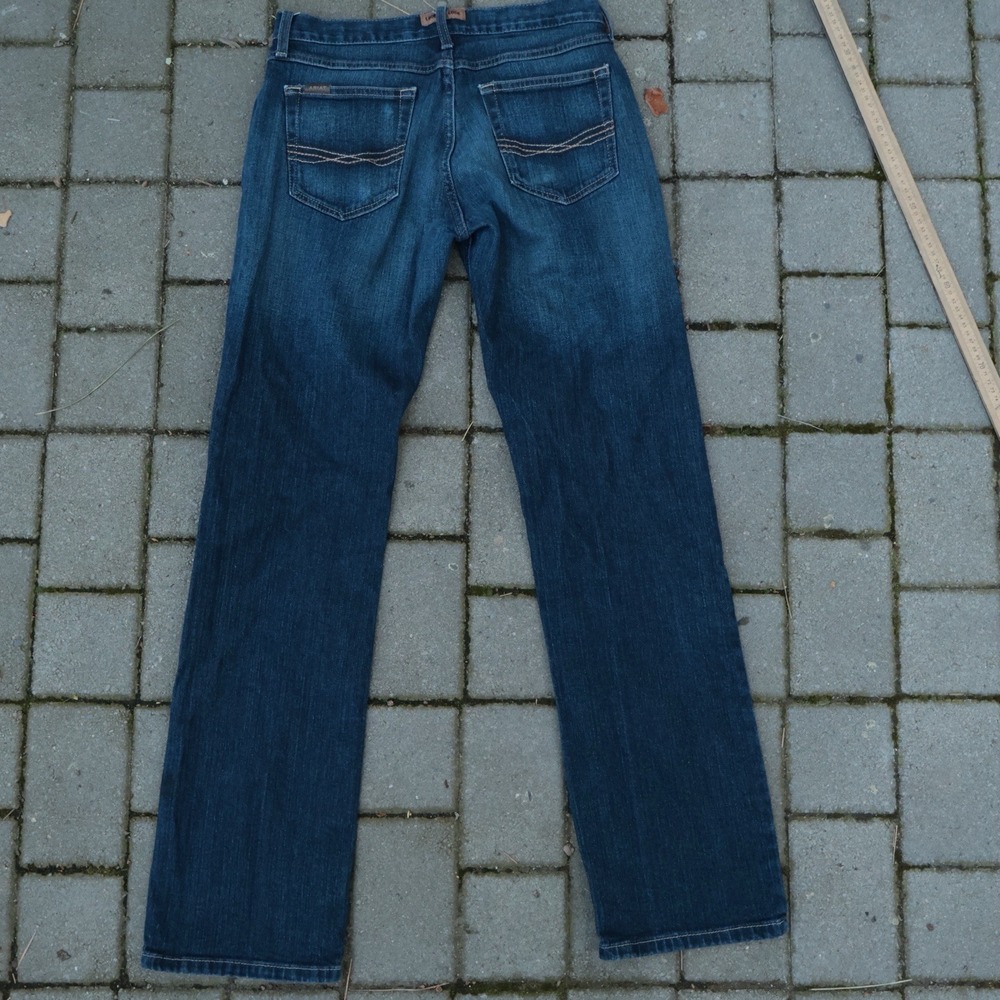 Ariat M5 Blue Jeans Men's 30x34 Coltrane Straight Fit Straight Leg Med Wash EUC - Picture 2 of 11